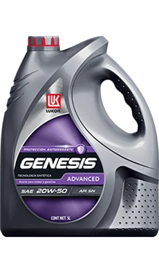 Packshot oficial LUKOIL GENESIS ADVANCED SAE 20W-50